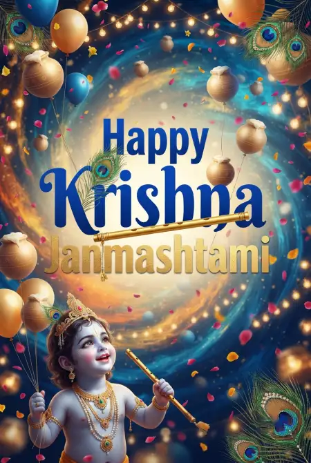 Free Happy Krishna Janmashtami 2026 Bal Krishna Images Image Download