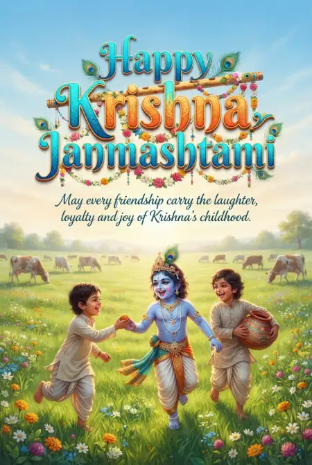 Free Happy Krishna Janmashtami 2026 Facebook Images Image Download