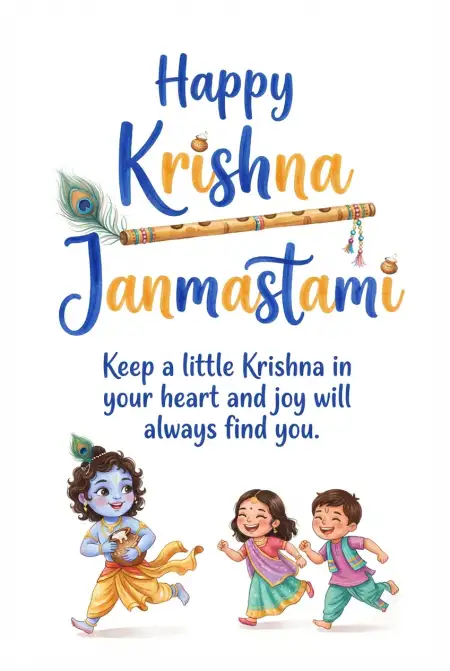 Free Happy Krishna Janmashtami 2026 Images With Quotes Image Download