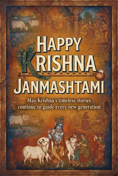 Free Happy Krishna Janmashtami 2026 Radha Krishna Facebook Images Image Download