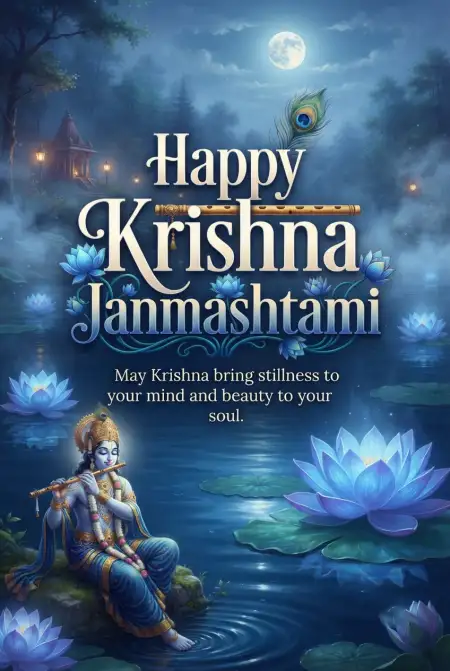 Free Happy Krishna Janmashtami 2026 Shareable Greeting Images Image Download