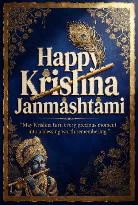 happy krishna janmashtami 2026