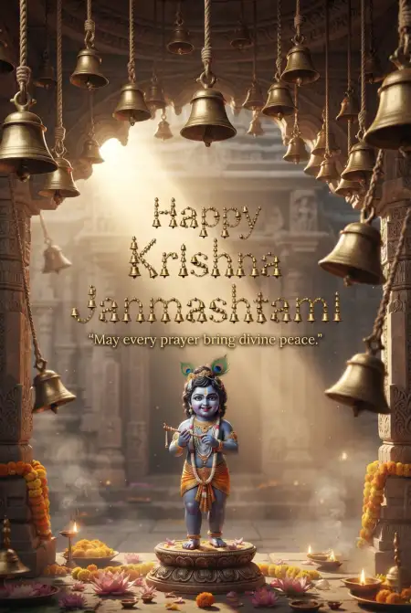 Happy Krishna Janmashtami Greetings For Facebook - Free Happy Krishna Janmashtami Greetings Download