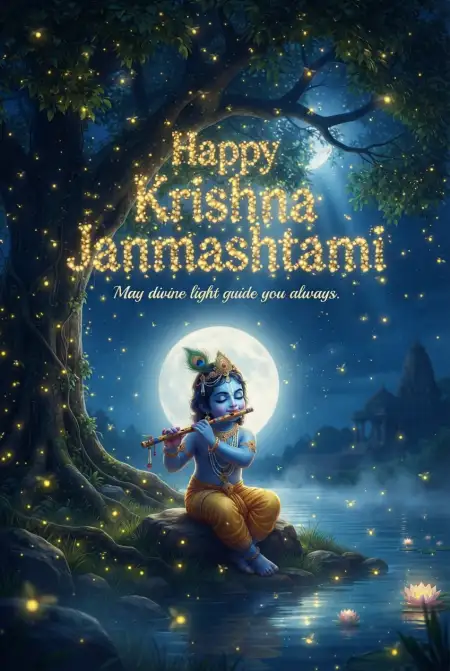 Happy Krishna Janmashtami Greetings For Sister - Free Happy Krishna Janmashtami Greetings Download