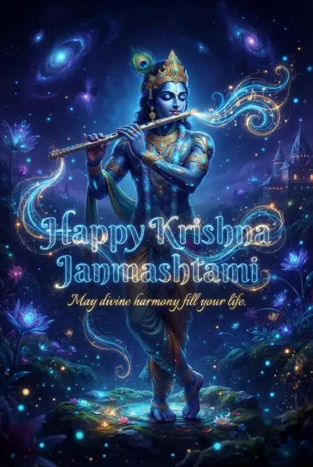 Happy Krishna Janmashtami Greetings Quotes - Free Happy Krishna Janmashtami Greetings Download