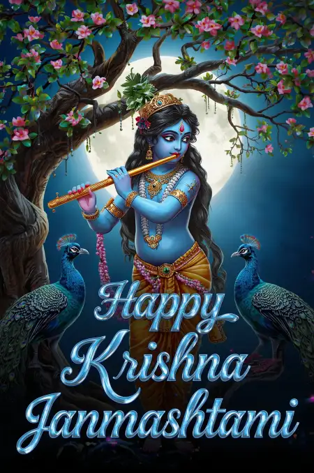 Happy Krishna Janmashtami Shlokas From Gita - Free Krishna Janmashtami Download