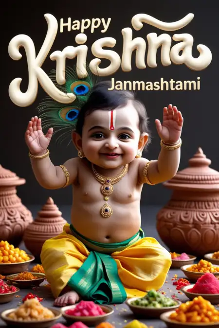 Happy Krishna Janmashtami Special Sweet Recipes - Free Krishna Janmashtami Download