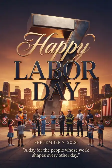 Happy Labor Day Usa 2026 Heartfelt Wishes - Free Happy Labor Day Usa 2026 Download
