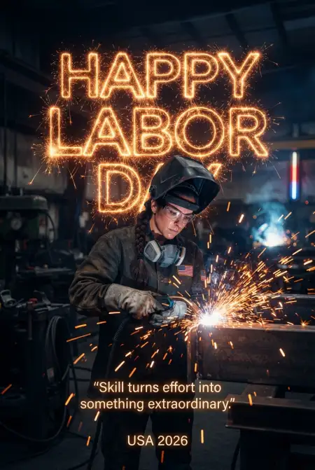 Happy Labor Day Usa 2026 Poster Design - Free Happy Labor Day Usa 2026 Download