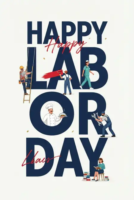 Happy Labor Day Usa 2026 Shareable Images - Free Happy Labor Day Usa 2026 Download
