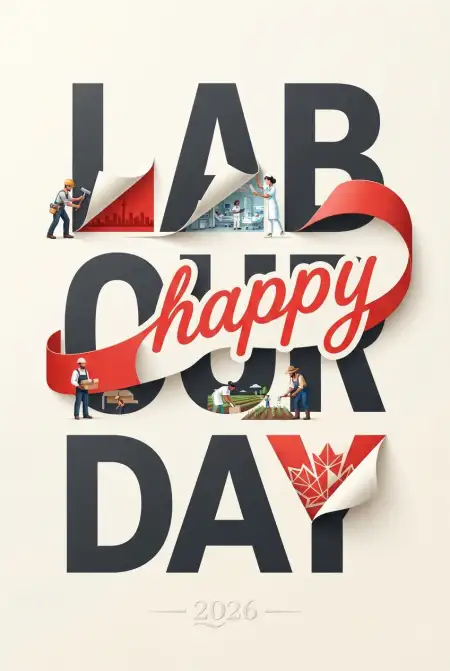 Happy Labour Day Canada 2026 Background Images - Free Happy Labour Day Canada 2026 Download