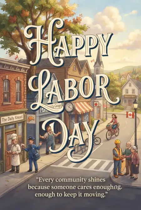 Happy Labour Day Canada 2026 Greeting Card Images - Free Happy Labour Day Canada 2026 Download
