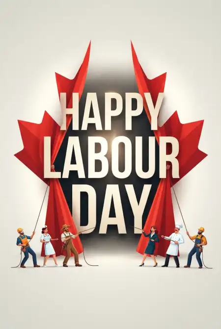 Happy Labour Day Canada 2026 Greetings For Employees - Free Happy Labour Day Canada 2026 Download