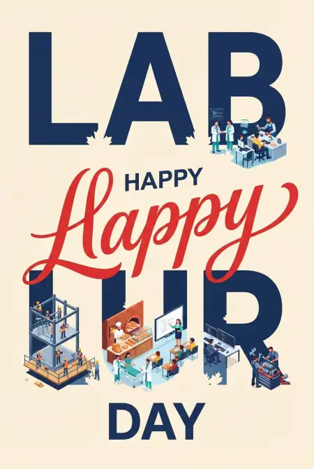 Happy Labour Day Canada 2026 Instagram Greeting Post - Free Happy Labour Day Canada 2026 Download
