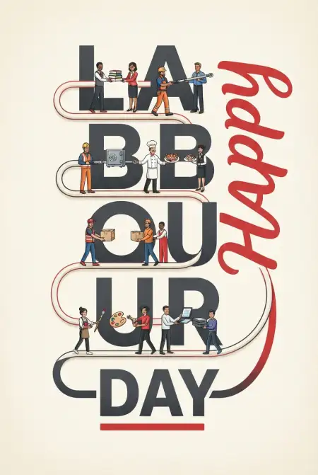 Happy Labour Day Canada 2026 Instagram Post Design - Free Happy Labour Day Canada 2026 Download