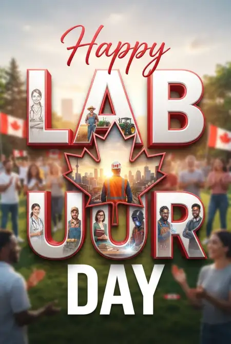 Happy Labour Day Canada 2026 Instagram Story Images - Free Happy Labour Day Canada 2026 Download