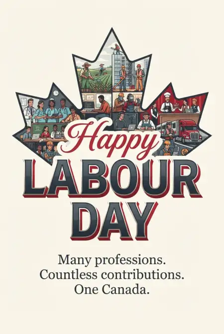 Free Happy Labour Day Canada 2026 Professional Wishes Image Download