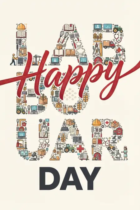 Free Happy Labour Day Canada 2026 Social Media Images Image Download