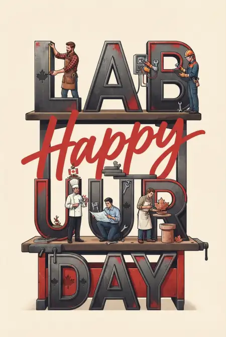 Free Happy Labour Day Canada 2026 Viral Images Image Download