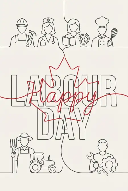Free Happy Labour Day Canada 2026 Wallpaper Image Download