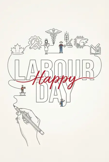 Free Happy Labour Day Canada 2026 Whatsapp Status Image Download