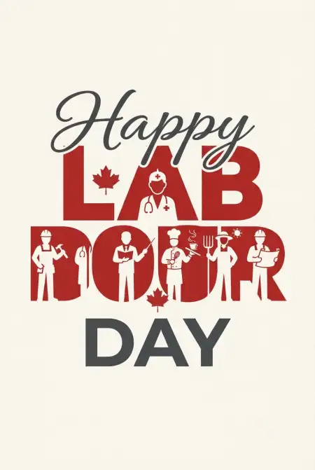 Free Happy Labour Day Canada 2026 Wishes For Coworkers Image Download
