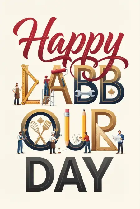 Free Happy Labour Day Canada 2026 Wishes For Employees Image Download