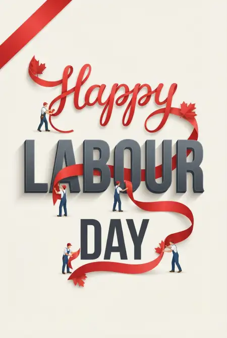 Free Happy Labour Day Canada 2026 Wishes For Whatsapp Image Download