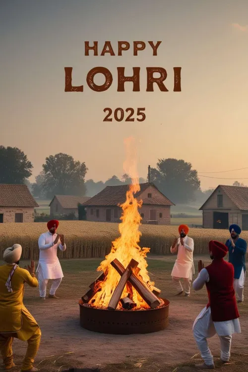 happy lohri 2025 inspirational greetings