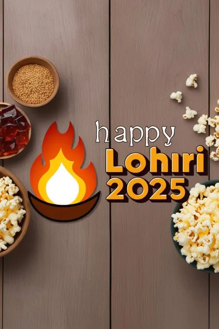 happy lohri 2025 social media post templates