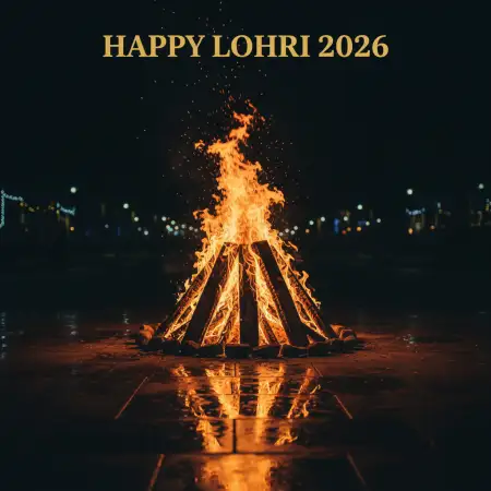 Happy Lohri 2026 Best Wishes Images - Free Happy Lohri 2026 Wishes Download