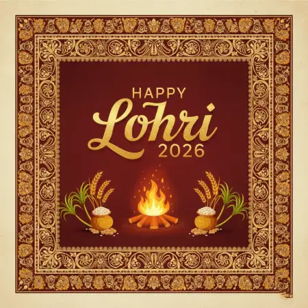 Happy Lohri 2026 Greetings Images - Free Happy Lohri 2026 Greetings Download
