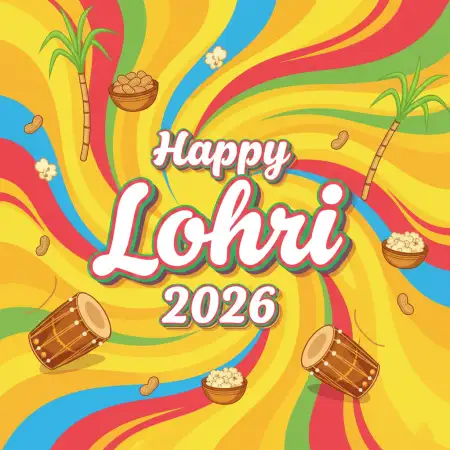 Happy Lohri 2026 Greetings Instagram Story - Free Happy Lohri 2026 Greetings Download