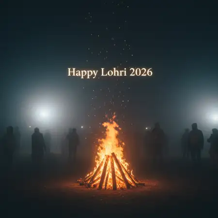 Happy Lohri 2026 Wishes For Family - Free Happy Lohri 2026 Wishes Download