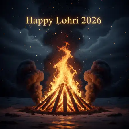 Happy Lohri 2026 Wishes For Friends And Family - Free Happy Lohri 2026 Wishes Download