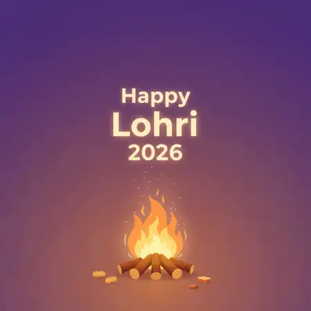 Happy Lohri 2026 Wishes For Instagram Post - Free Happy Lohri 2026 Wishes Download