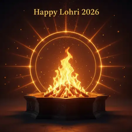 Happy Lohri 2026 Wishes For Kids - Free Happy Lohri 2026 Wishes Download