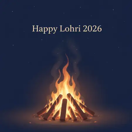 Happy Lohri 2026 Wishes High Resolution - Free Happy Lohri 2026 Wishes Download