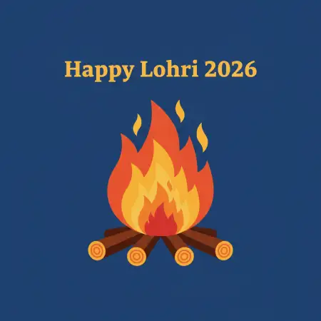 Happy Lohri 2026 Wishes In Hindi - Free Happy Lohri 2026 Wishes Download