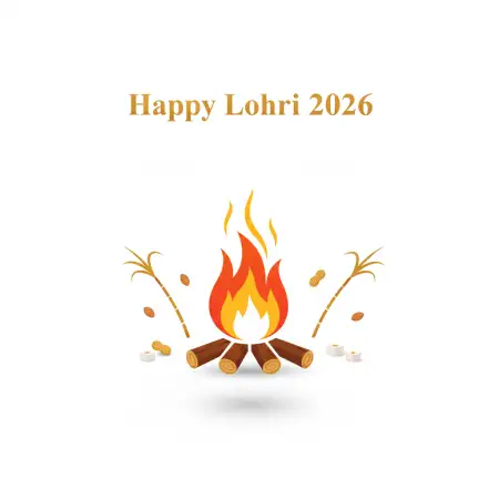 Happy Lohri 2026 Wishes Message With Images - Free Happy Lohri 2026 Wishes Download