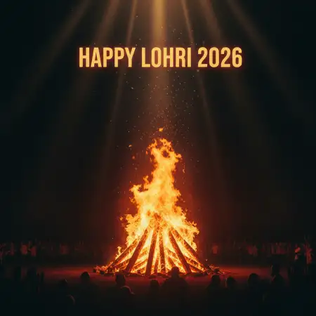 Happy Lohri 2026 Wishes Shayari - Free Happy Lohri 2026 Wishes Download