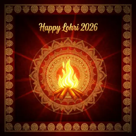 Happy Lohri 2026 Wishes Social Media - Free Happy Lohri 2026 Wishes Download