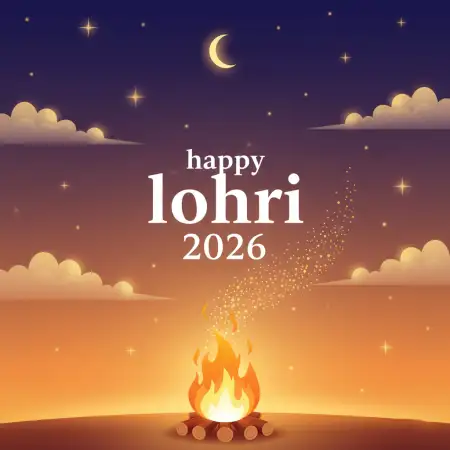 Happy Lohri 2026 Wishes With Photo - Free Happy Lohri 2026 Wishes Download