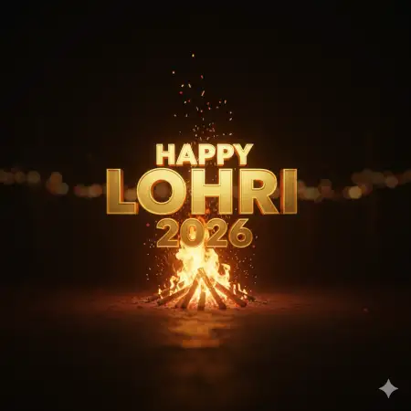 Free Happy Lohri 2026 Background Download