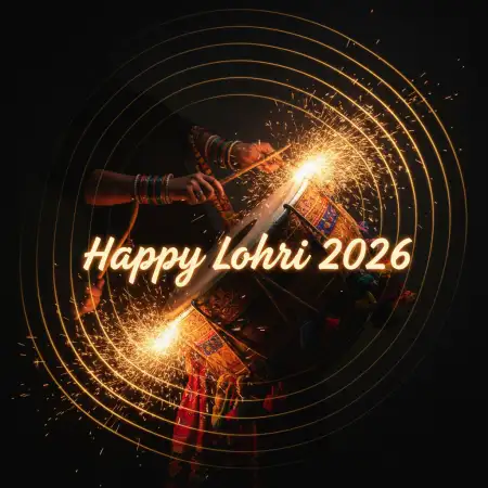 Happy Lohri Wishes In English 2026 - Free Happy Lohri 2026 Wishes Download