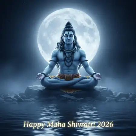 Happy Maha Shivratri 2026 Facebook Bhakti Wallpaper - Free Happy Maha Shivratri 2026 Facebook Download
