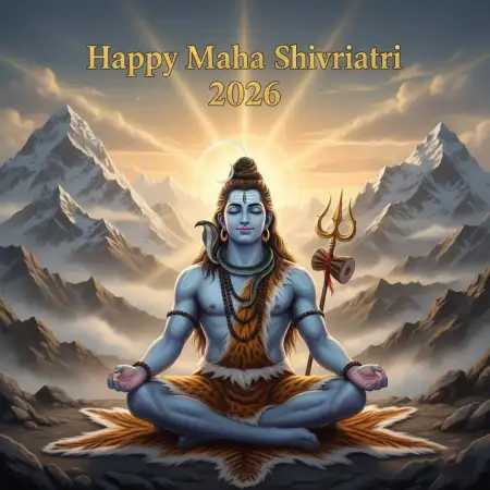 Happy Maha Shivratri 2026 Instagram Blessing Quotes - Free Happy Maha Shivratri 2026 Instagram Download