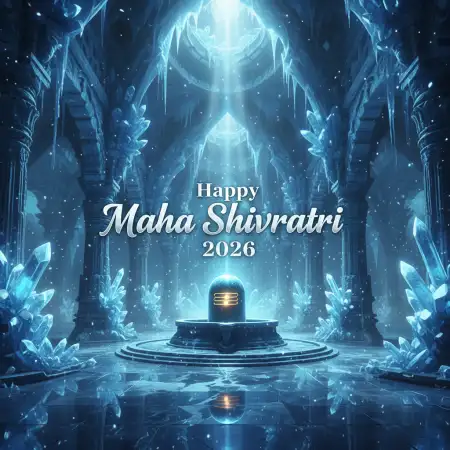 Happy Maha Shivratri 2026 Mahadev Blessing Image - Free Happy Maha Shivratri 2026 Download