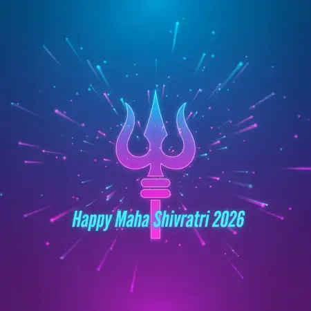 Happy Maha Shivratri 2026 Purple Theme Poster - Free Happy Maha Shivratri 2026 Download