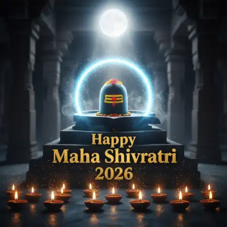 Happy Maha Shivratri 2026 Square Instagram Post - Free Happy Maha Shivratri 2026 Download